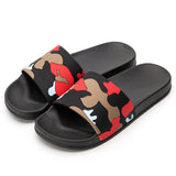 ASIFN Men's Slippers Flip Flops Camo Casual Slides Men Shoes Non-slip Beach Summer Sandals male 4 Colors Zapatos Hombre